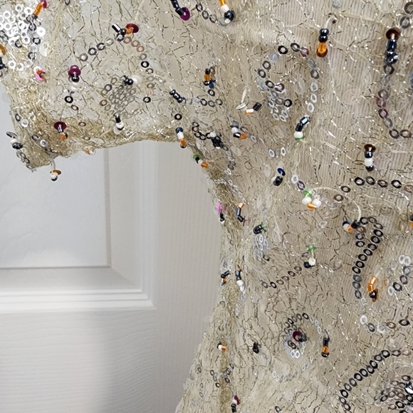 NikiBiki Vintage Lace Embellished Top - Picture 9 of 15